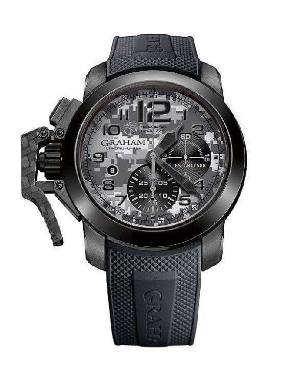 Graham Chronofighter Oversize Navy Seals Foundation - front