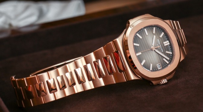 Replica Patek Philippe Nautilus 5711/1R Watch In All Rose Gold Hands-On