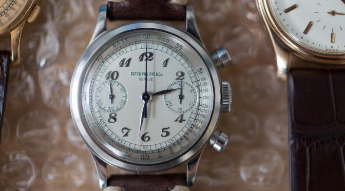 Patek Philippe Reference 1463 With Two-Tone Breguet Dial – Ebauche by Valjoux