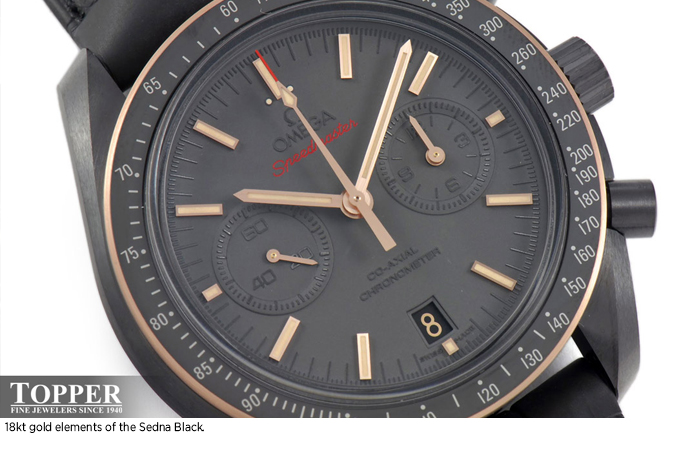 Sedna Black Gold elements black dial