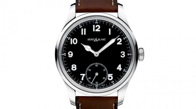 Replica Montblanc Unveils 1858 Small Seconds Watch at SIAR 2015