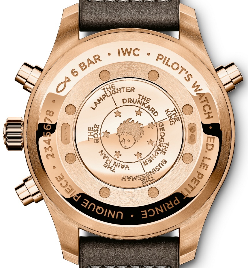 IWC-Red-Gold-Special-Edition-Pilots-Watch-Double-Chronograph-Edition-Le-Petit-Prince-2