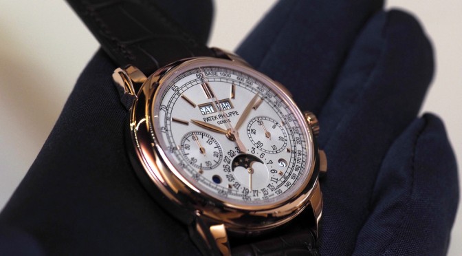 Replica Patek Philippe 5270R Perpetual Calendar Chronograph Rose Gold Hands-On