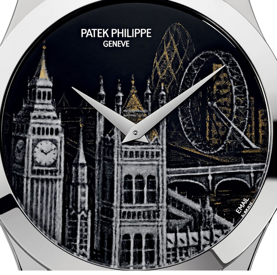 Patek Philippe Grisaille Enamel Ref 5089G London 2015 - Perpetuelle