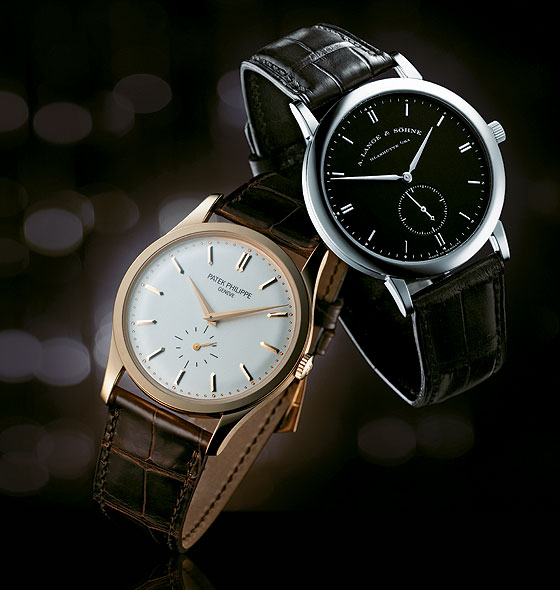 Patek Philippe Calatrava and A. Lange & Söhne Saxonia