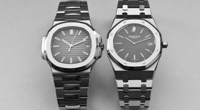 PP Replic Watches Nautilus 5711 versus AP Replica Watches Royal Oak 15202