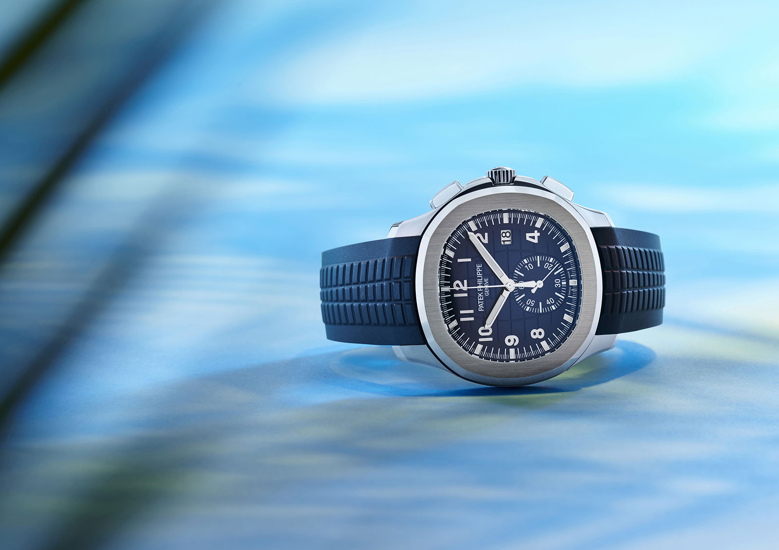 Copy Patek Philippe Aquanaut Chronograph in olive green or blue