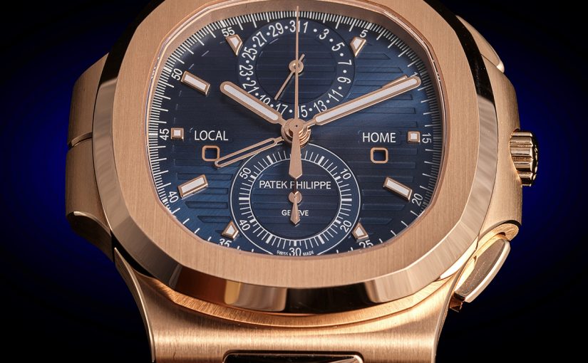 The New Patek Philippe Nautilus Travel Time Chronograph Ref. 5990/1R copy watches online