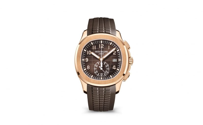 Patek Philippe Aquanaut Chronograph Replica Watch in Rose Gold