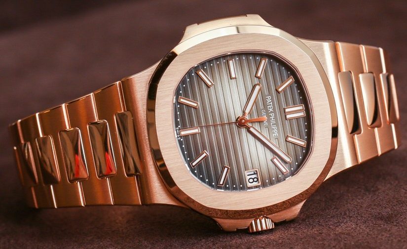 A Closer Look at the Patek Philippe Nautilus Rose Gold Blue Dial Watches